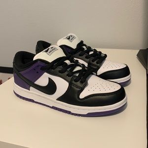 Nike dunk sb court purple M7.5